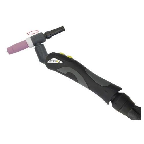 Uchwyt spawalniczy TIG Spartus SPP 150RA ProFlex z obrotową główką palnika