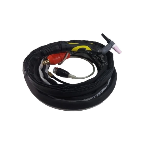Uchwyt spawalniczy TIG Spartus Pro SPP 150RA 4m z obrotową główką palnika Lincoln Invertec V160-T