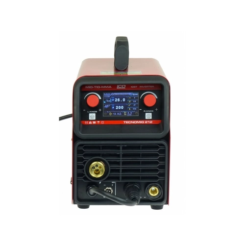 Spawarka 3w1 Ideal Tecnomig 212 LCD Synergic VRD MIG/TIG/MMA