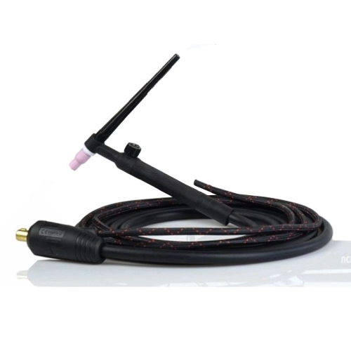 Uchwyt spawalniczy TIG Ideal T-17V 4m DX25 z zaworkiem