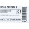 Bohler MAG drut spawalniczy EMK6 ER70S-6 G3Si1 12.50 fi.1.0 18kg