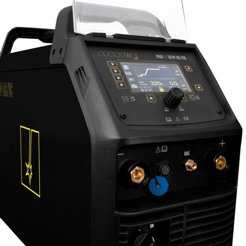Spawarka inwertorowa Spartus  ProTIG 321PW AC/DC [urządzenie z chłodnicą] w pakiecie z uchwytem SPP 18 4m
