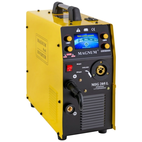 Półautomat spawalniczy Magnum MIG 205 L NEW LCD 230V