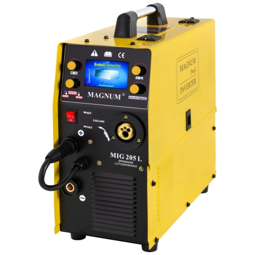 Półautomat spawalniczy Magnum MIG 205 L NEW LCD 230V