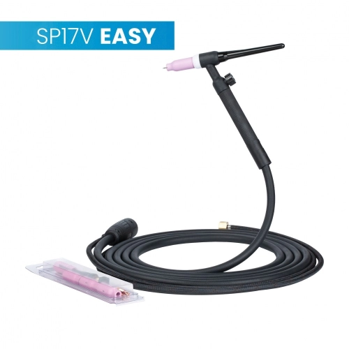 Uchwyt spawalniczy Spartus TIG SR17V 4m z zaworkiem
