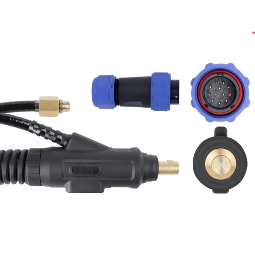 Uchwyt spawalniczy TIG Spartus SP17 ProFlex z przyłączem do Spartus®