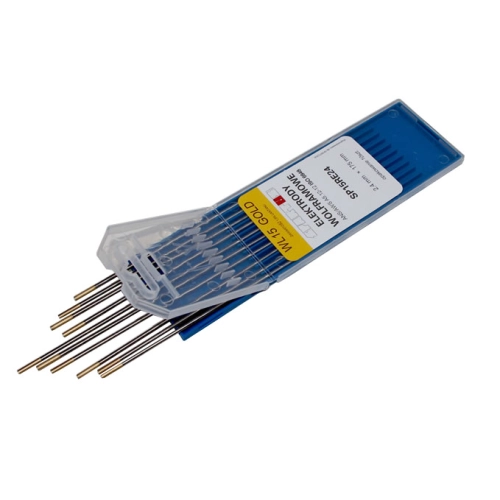 Elektroda wolframowa WL15 1,0x175 złota