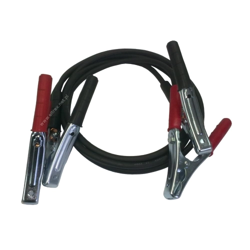 Kable rozruchowe 25 mm2 z zaciskami
