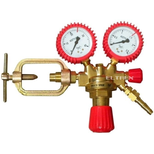 Reduktor butlowy acetylenowy RB-A z zaworkiem (seria 100)
