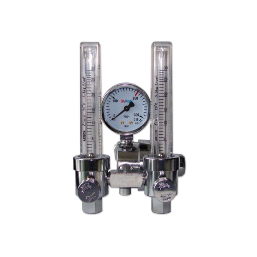 Reduktor butlowy Arg/CO2 RBR2-CO2 z 2 rotametrami