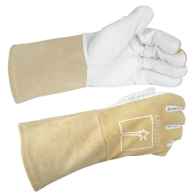 Rękawice spawalnicze Spartus 1007 z licowej skóry koziej na dłoni XL